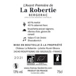 Bergerac rouge 2021 – Avant Première de la Robertie